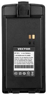 Аккумуляторы и батареи для раций и радиостанций Vector по выгодной цене у официального дилера