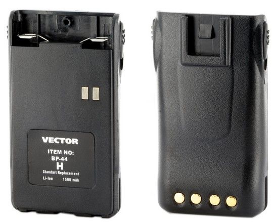 Аккумуляторы и батареи для раций и радиостанций Vector по выгодной цене у официального дилера