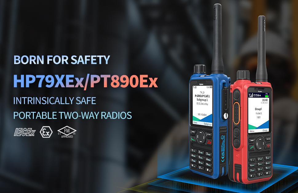 Новые взрывобезопасные радиостанции Hytera HP795Ex / Hytera PT890Ex<